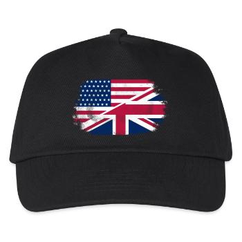 USA - Union Jack Flag - Kids’ Baseball Cap - black - Front