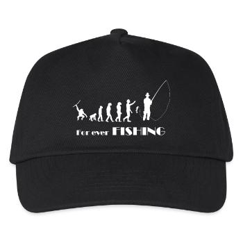 Evolution Fishing - For Ever Fishing - Kids’ Baseball Cap - black - Front