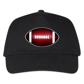 American Football - Kinder Basecap - Schwarz - Vorne