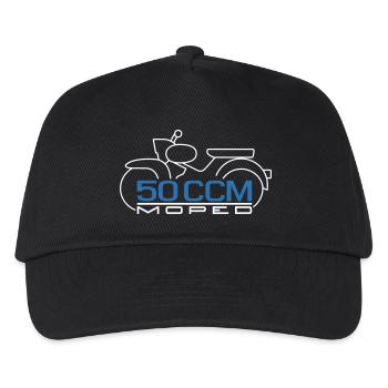 Moped Star 50 ccm Emblème - Casquette de baseball Enfant - noir - Devant