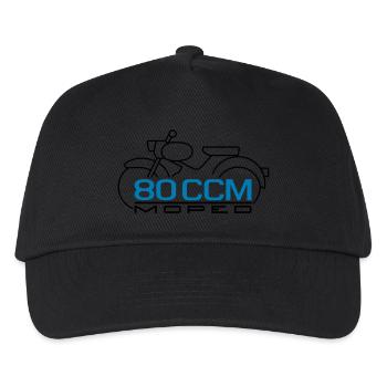 Emblème de 80cc Moped Sparrow - Casquette de baseball Enfant - noir - Devant
