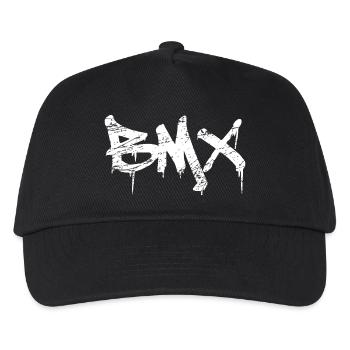 BMX - Kinder Basecap - Schwarz - Vorne