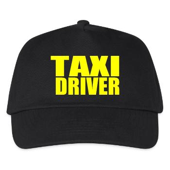 taxi driver - Kids’ Baseball Cap - black - Front