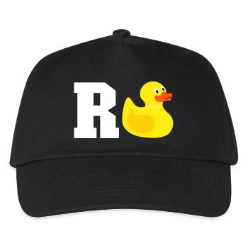 Rente - Kinder Basecap - Schwarz - Vorne