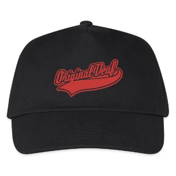 Original Deaf - Kinder Basecap - Schwarz - Vorne