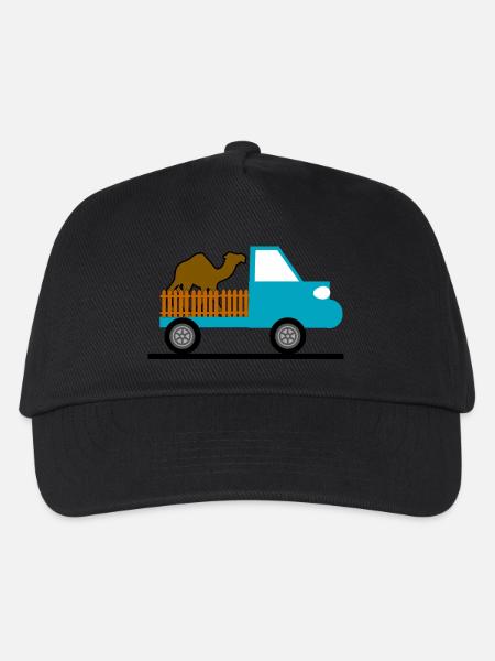 Truck - Kinder Basecap - Schwarz