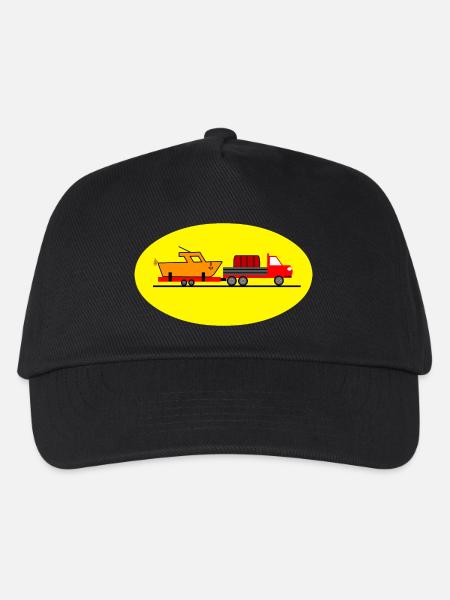 Truck - Kinder Basecap - Schwarz