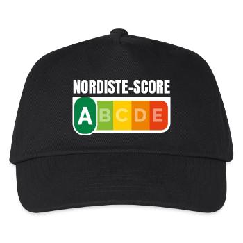 NORDISTE SCORE - Humour noir - Casquette de baseball Enfant - noir - Devant