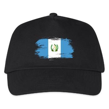 Guatemala flag - Kids’ Baseball Cap - black - Front