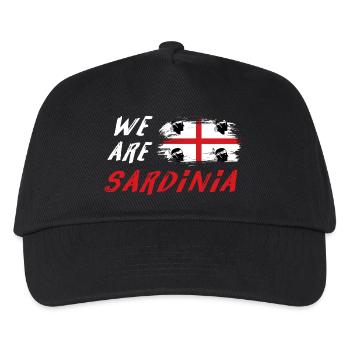 Wir sind Sardinien - Kinder Basecap - Schwarz - Vorne