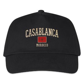 Casablanca Morocco Emblem - Kids’ Baseball Cap - black - Front