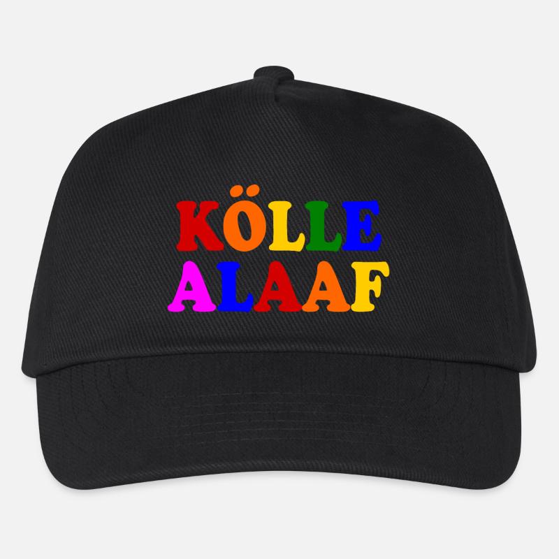 Kölle alaaf - Kinder Basecap - Schwarz