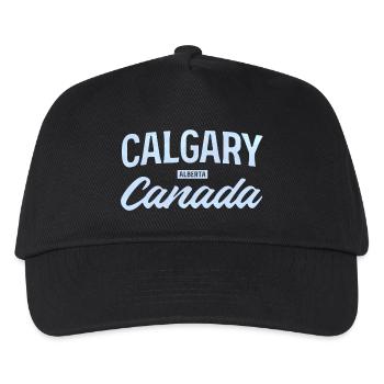Calgary, Alberta, Canada – Design de ville rétro - Casquette de baseball Enfant - noir - Devant