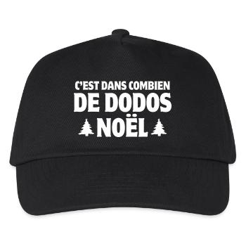 Christmas, Christmas Parties, Happy Holidays, Santa Claus - Kids’ Baseball Cap - black - Front