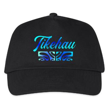 TIKEHAU (Lagunenblau) - Kinder Basecap - Schwarz - Vorne