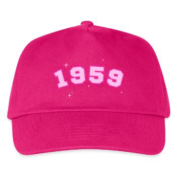 Rosenstern von 1959 - Kinder Basecap - Fuchsia - Vorne