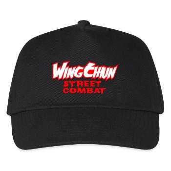 Street combat Wing Chun shirt - Kids’ Baseball Cap - black - Front