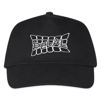 Delal as a name - Kids’ Baseball Cap - black - Front
