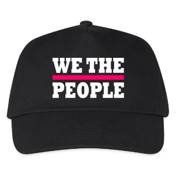 we the people - Kinder Basecap - Schwarz - Vorne