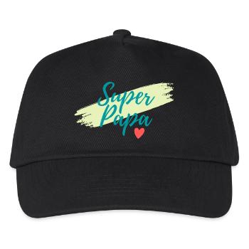 Super Dad - Kids’ Baseball Cap - black - Front