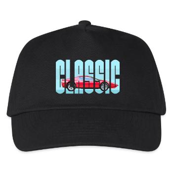 CLASSIC Sports car super car - Kids’ Baseball Cap - black - Front