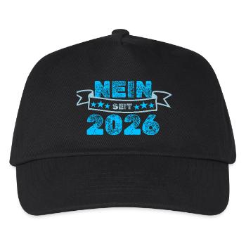 Contre 2026 - Casquette de baseball Enfant - noir - Devant