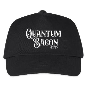 Quantum Bacon - Kids’ Baseball Cap - black - Front