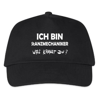 Cadeau pour mécanicien d’emboutissage - Casquette de baseball Enfant - noir - Devant