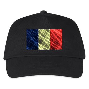 Mayotte als Mayotte - Kinder Basecap - Schwarz - Vorne