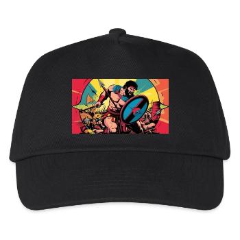 nVx Ares 1 - Kids’ Baseball Cap - black - Front