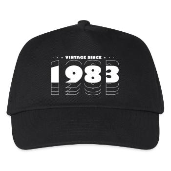 Vintage Bold Tribute to 1983 - Celebrate 42nd - Kids’ Baseball Cap - black - Front