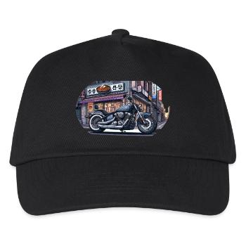 鉄鬼 Tekki Chopper - Kinder Basecap - Schwarz - Vorne