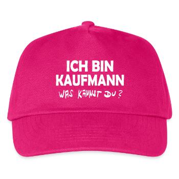Beruf Kaufmann - Kinder Basecap - Fuchsia - Vorne