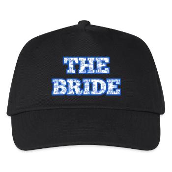 The bride chinoiserie bleu - Casquette de baseball Enfant - noir - Devant