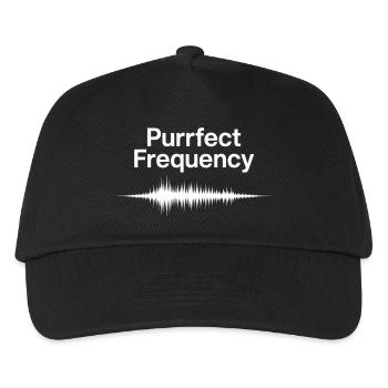 Purrfect Frequenz - Kinder Basecap - Schwarz - Vorne