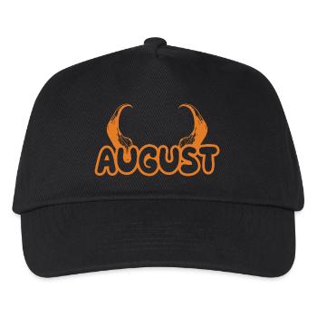 August August - Kinder Basecap - Schwarz - Vorne
