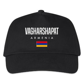 Vagharshapat Armenien - Kinder Basecap - Schwarz - Vorne