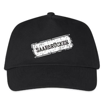 Saarbrücken City Logo Design - Kids’ Baseball Cap - black - Front
