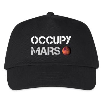 Occupy Mars (Space-X) - Casquette de baseball Enfant - noir - Devant