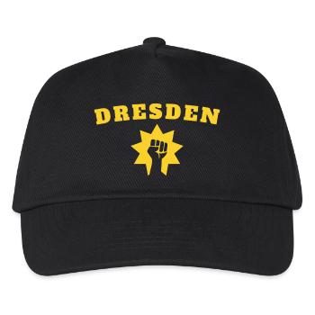 Dresde - Casquette de baseball Enfant - noir - Devant