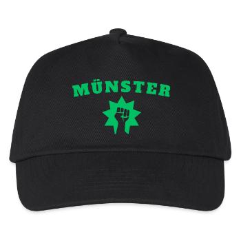 Minster - Kids’ Baseball Cap - black - Front