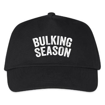 Bulking Season White - Kids’ Baseball Cap - black - Front