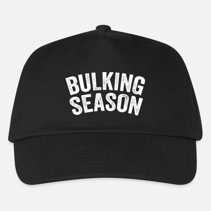 Saison de prise de masse Blanche - Casquette de baseball Enfant - noir