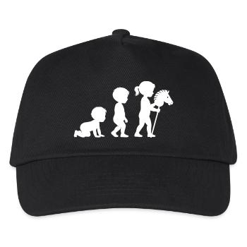 Hobby Horsing - Kinder Basecap - Schwarz - Vorne