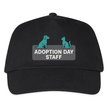 Jour de l’adoption Refuge pour animaux de sauvetage - Casquette de baseball Enfant - noir - Devant