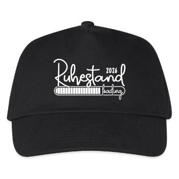 Retirement 2026 – Farewell gift for colleagues - Kids’ Baseball Cap - black - Front