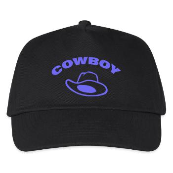 COWBOY - Kinder Basecap - Schwarz - Vorne