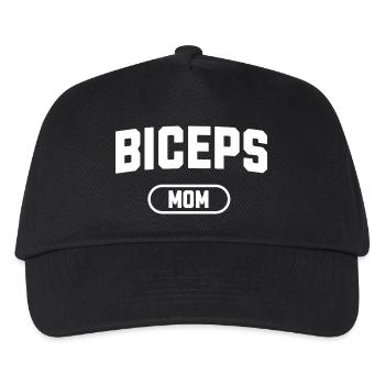 Maman des biceps - Casquette de baseball Enfant - noir - Devant