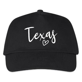 Texas Heart Women’s Love Texas - Casquette de baseball Enfant - noir - Devant