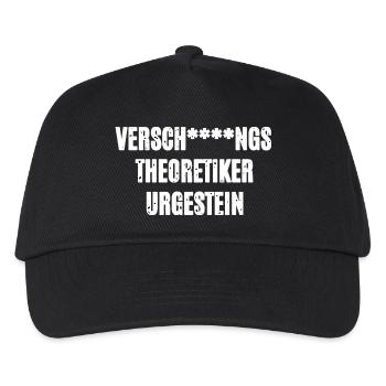Verschwörungstheoretiker Urgestein - Kinder Basecap - Schwarz - Vorne